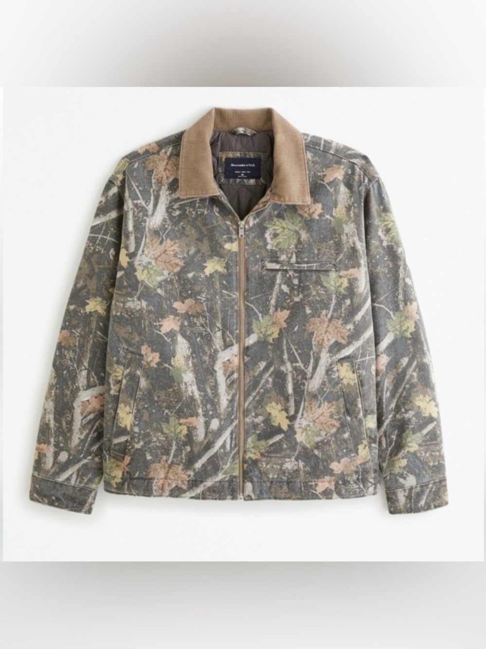 Abercrombie & Fitch Camo Workwear Jacket